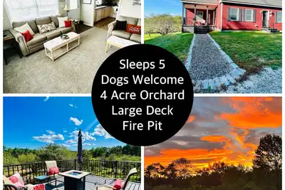 Image de Relax in the Orchard ~ Dog-Friendly, clean & bright, sleeps 5, deck & fire pit