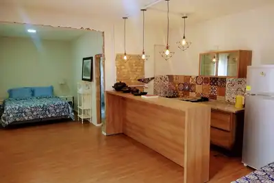 Loft com Churrasqueira e Piscina em Canasvieiras
