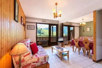 Image de La Clusaz - Ferienwohnung 4-5 pers - Schöne Aussicht auf die Berge - Garage