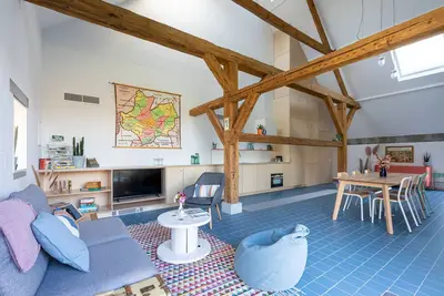 Image de Original renovated barn, near Antwerp