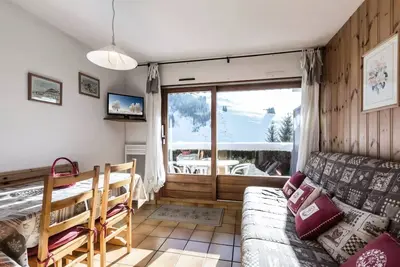 Image de Proche des pistes, terrasse sud, vue, garage