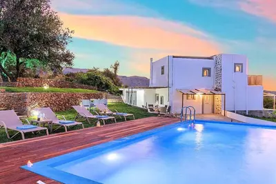 Image de Maison de vacances Georgioupoli pour 1 - 8 personnes avec 2 chambres Ă coucher - Maison de vacances