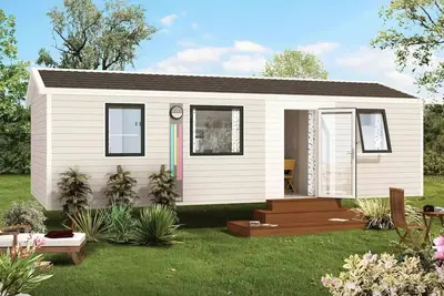 Image de Mobile Home Nirvana Duo 32m² avec terrasse semi couverte 4 personnes