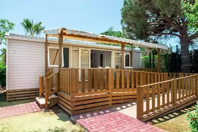 Image de Mobil home Comfort Pmr 35m2 - 2 Schlafzimmer + Terrasse 4 Personen