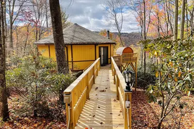 Image de Cozy 2br/2br Cabin with Sauna near Ski Resort