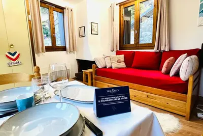 Image de Studio cosy proche pistes, parking, wifi