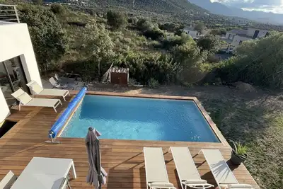 Image de Villa 10 personnes avec piscine Ă 2 pas de la mer