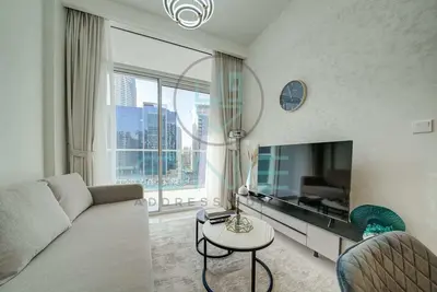 Image de Cozy New 1br Apartment | Partial Burj Khalifa View