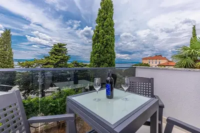 Image de Cosy apartment with balcony and a sea view