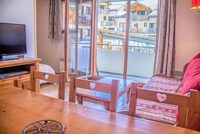 Image de 2 Zimmer 6 Personen zentral gelegen les Orres 1800