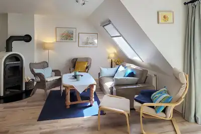 Fewo im 1. Og, Max. 4 Erw. u. 1 Kleinkind bis 3 Jahre, Wlan, Süd-balkon, Haustier