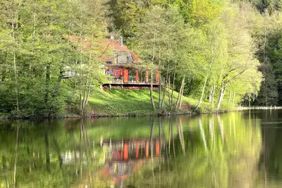 Image de Location-de Luxe-Salle de bain privée séparée-Vue sur Lac-Seeperle