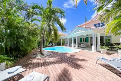 Image de Villa luxe · St-François · Accès plage privée & lagon