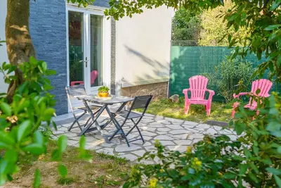 Image de Charmant studio avec grand jardin, proche des plages, parking gratuit, Wifi