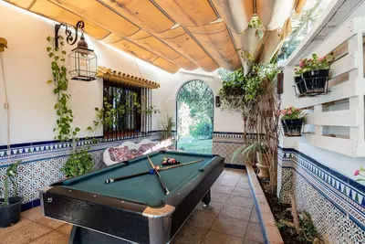 Image de Maison de vacances \"Cortijo Don Juan\" avec vue sur les montagnes, jardin et Wi-Fi.