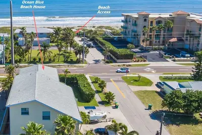 Image de Ocean Blue Beach House: 3b/3b Downtown Cocoa Beach House