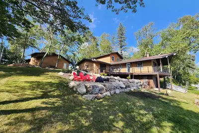 Image de Crosslake Cabin on the Whitefish Chain - Little Pine Lake\nDream Island Lake Home