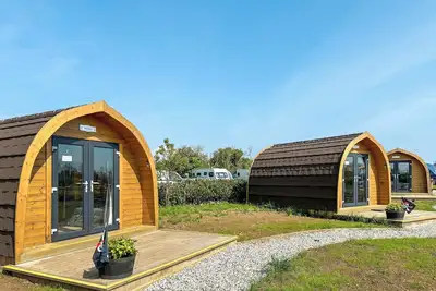 Image de Lavender is a cosy pod on the site of the Centry Touring Park in Brixham.
