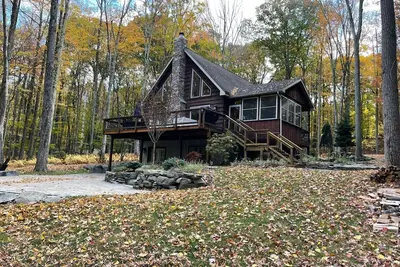 Image de Private and Cozy Lake Wallenpaupack Retreat