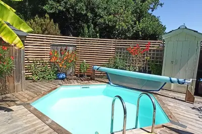 Image de Maison de vacances Lanton pour 1 - 2 personnes avec 1 chambre à coucher - Maison de vacances