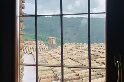 In the heart of the medieval village of Pereto