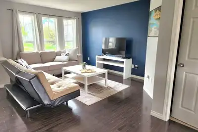 House in Summerside with a huge patio and an extra tall garage