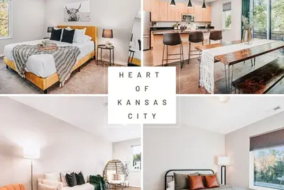 Image de Townhome - Downtown Kc w/ 2 car garage! 30+ day stays.