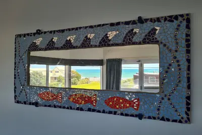 Beach house, relax on the deck with a view