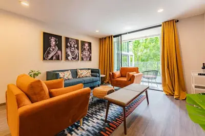 Image de Stylish Parque España, Condesa 2br w/ Rooftop & Gym