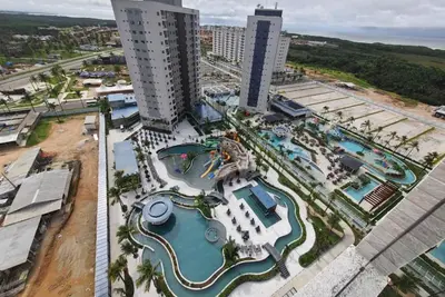 Resort by the sea in Salinas, Pará