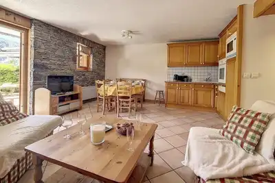 Image de Appartement fonctionnel avec balcon, parking et Wi-Fi à Méribel