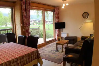 Image de Charmant 3 pièces au cœur de Samoëns avec terrasse, proche commerces et ski-bus