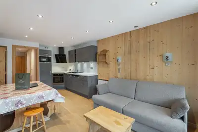 Image de Charmant Apt 6 pers. proche pistes avec balcon et WiFi