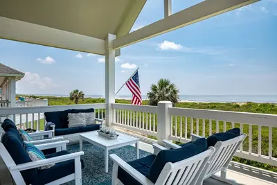 Image de Beachfront and beautiful! Wild Dunes Cottage - 4 bedroom, 3. 5 baths.