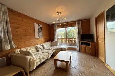 Image de Spacieux duplex 8 pers au pied des pistes Ă Morillon