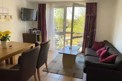 Image de High-quality furnished vacation apartment directly on the Baltic Sea beach!