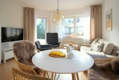 Image de Bright and friendly furnished apartment in a central and quiet location!