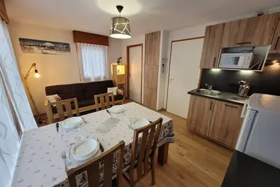 Image de Appartement 4 pers rénové, lumineux, au centre des Gets, proche pistes et commerces
