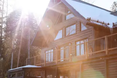 Image de Chalet Peah - Chalet en bois rond dans le Coeur de Charlevoix