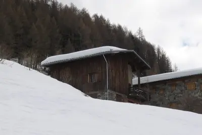 Image de Charmant chalet skis aux pieds de 2 appartements à Plan Peisey
