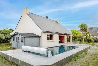 Image de Grande maison pour 10 avec piscine, à Sarzeau