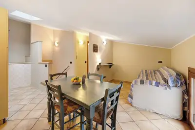 Image de Appartement \"Terzo Tiro\" avec vue sur les montagnes & A/C