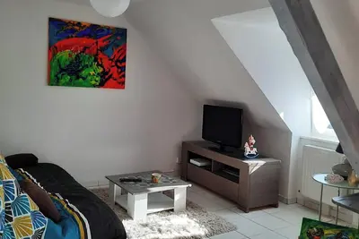 Image de Homerez - Appt à Ingersheim, vue jardin