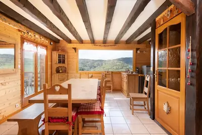 Image de Chalet avec sauna, magnifique vue et à 400m des pistes