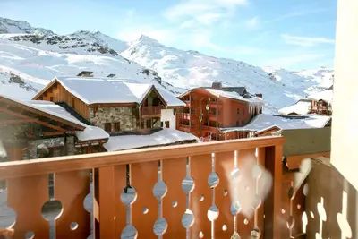 Image de Authentique duplex 6 pers. en plein cœur de val Thorens, plein sud