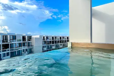 Image de 2br Modern Penthouse w/Private Plunge Pool! On-site Cenote, Spa, Resort Pools