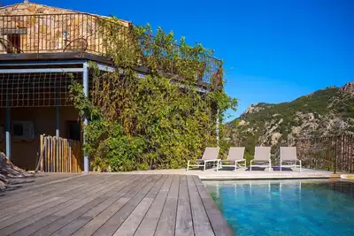 Image de Palombaggia Vue Mer et montagne Bergerie Piscine