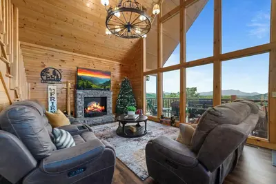 Image de Mountain cabin-Amazing View-Hot tub-Less then 2 miles from Dollywood-Resort Pool