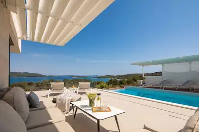 Image de Maison de vacances Jezera pour 1 - 9 personnes avec 4 chambres à coucher - Maison de vacances