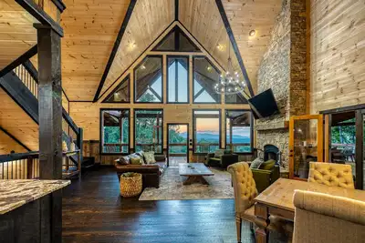Image de Blue Ridge Luxury Cabin with Sunset Views